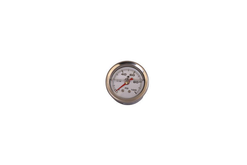 Aeromotive 0-100 psi Fuel Pressure Gauge 15633 Photo - Close Up