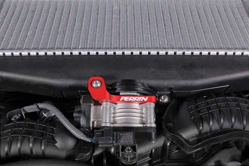Perrin Performance Perrin 2022+ Subaru WRX/19-23 Ascent/Legacy/Outback Top Mount Intercooler Bracket - Red PSP-ITR-331RD PSP-ITR-331RD User 1