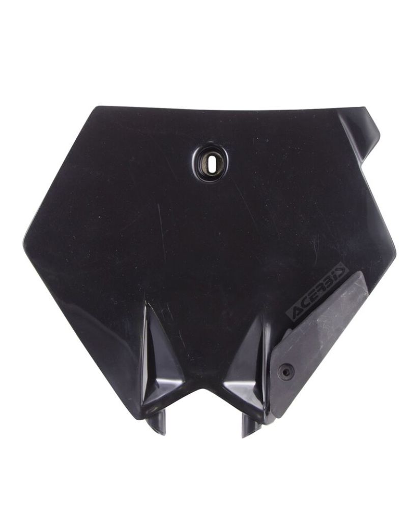 Acerbis 03-12 KTM SX85/ 04-11 SX105 Front Number Plate - Black 2253080001 2253080001 Photo - Primary