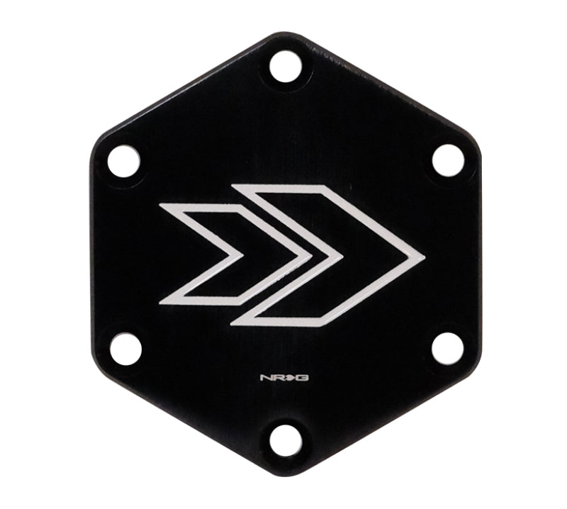 NRG Arrow Engraved Horn Delete Button-White STR-620WT Photo - Primary