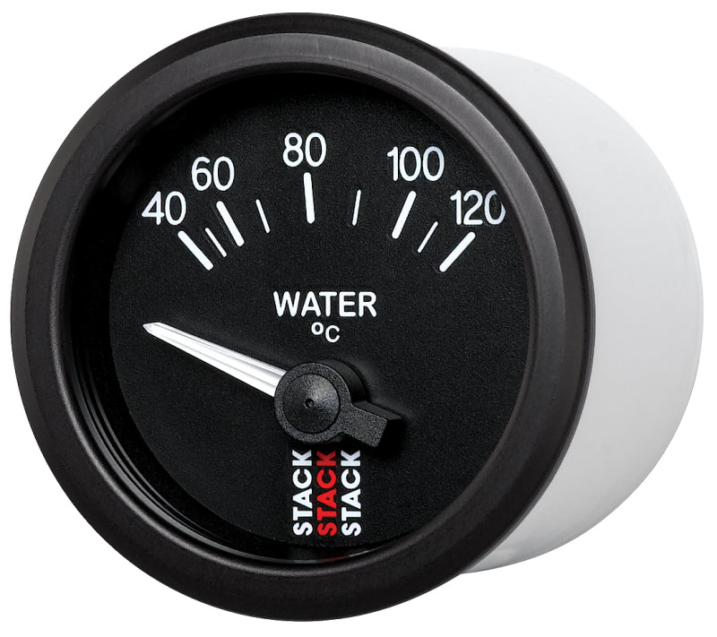 Autometer 52mm Stack Instruments 40-120 Degree C Electric Water Temperature Gauge - Black ST3207 ST3207 User 2