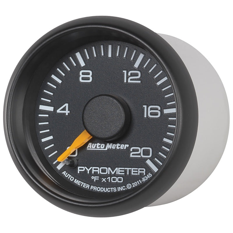 Autometer Gauge, Pyrometer (EGT), 2 1/16", 2000 Deg. F, Stepper Motor, GM Factor 8345 User 2