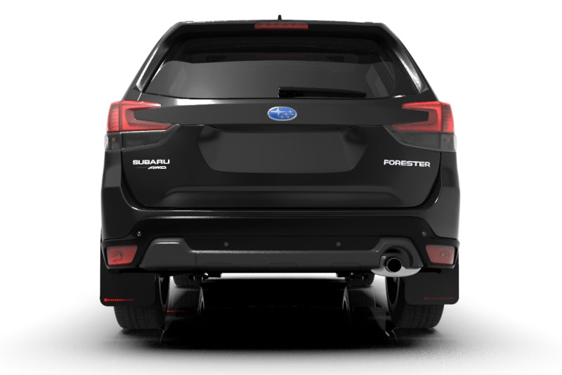 Rally Armor 2019 Subaru Forester UR Black Mud Flap w/ Red Logo MF52-UR-BLK/RD User 1
