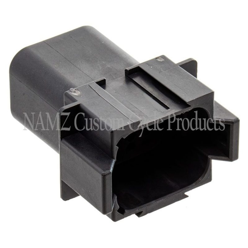 NAMZ Deutsch DT Series 8-Wire Receptacle & Wedgelock - Black (HD 72108-94BK) DR-8B DR-8B Photo - Primary