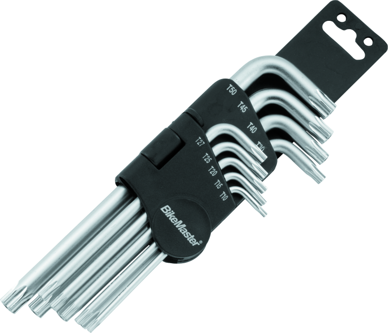 BikeMaster 9-pc Ball End Short Wrench Set - Torx 151584 151584 Photo - Primary