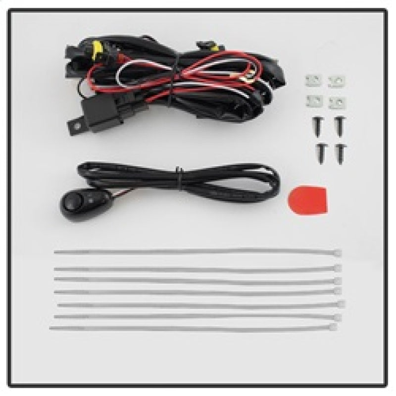 Spyder 17-18 Ford Fusion OEM Fog Lights w/ Switch & Cover - Clear (FL-FFUS17-C) 5085405 5085405 Photo - Unmounted