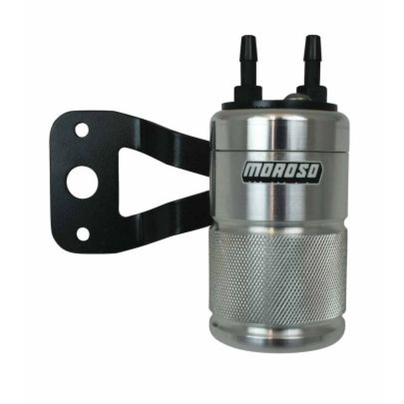 Moroso Harley-Davidson Twin Cam (w/Stock Air Cleaner) Air Oil Separator - Polished 85713 85713 User 1