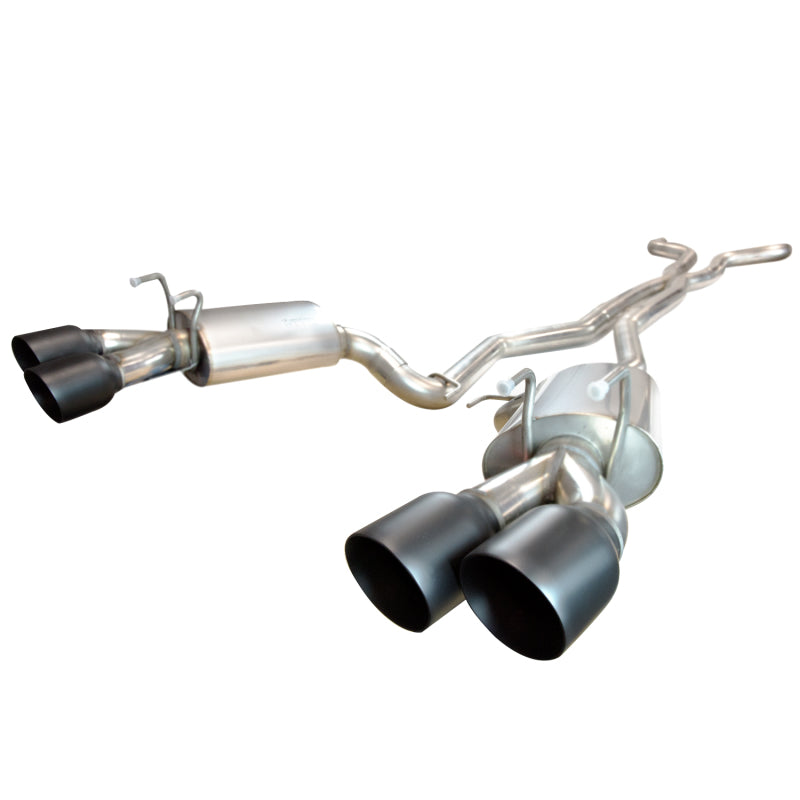 Kooks 10-15 Chevy Camaro SS/ZL1/1LE 3in Cat Back w/ 4in Slash Cut Black Tips 22504280 22504280 Photo - Unmounted