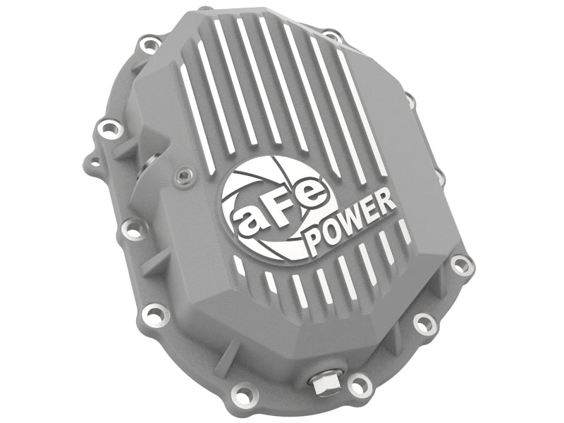 aFe Power 11-18 GM 2500-3500 AAM 9.25 Axle Front Differential Cover Raw Machined Street Series 46-71050A 46-71050A Photo - Unmounted