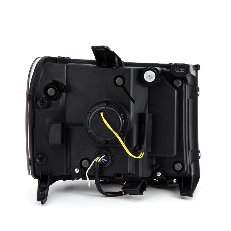 AlphaRex 07-13 GMC Sierra 1500 (No Clsc) LUXX-Series LED Proj HL Jet Blk w/Actv Lgt & Seq.Sig / DRL 880097 880097 User 1