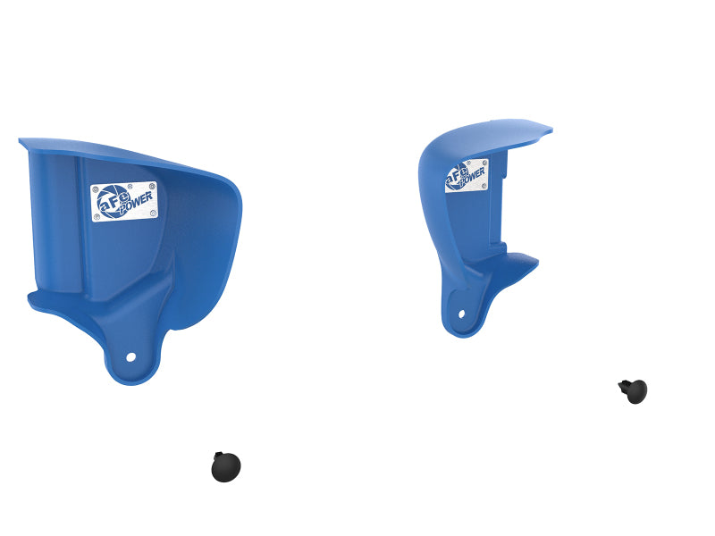 aFe Magnum FORCE Dynamic Air Scoop 15-18 BMW M3/15-20 M4 - Blue 54-13032SL 54-13032SL Photo - Unmounted