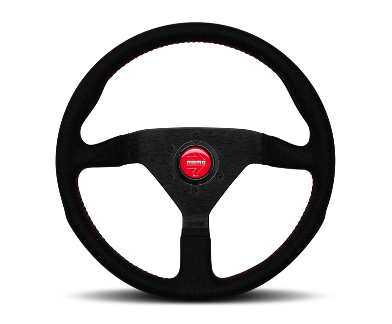 Momo Tunin Steering Wheels, Monte Carlo, Size (mm): 350, Alcantara Red MCL35AL3B User 1