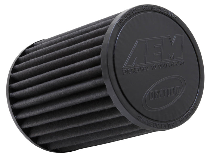 AEM Induction AEM Dryflow 3.5in. X 7in. Round Tapered Air Filter 21-2047BF 21-2047BF Photo - Primary