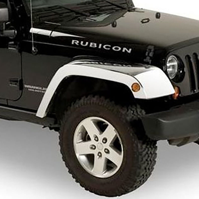 Putco 07-18 Jeep Wrangler Chrome ABS Fender Flares 403505 403505 Photo - Primary