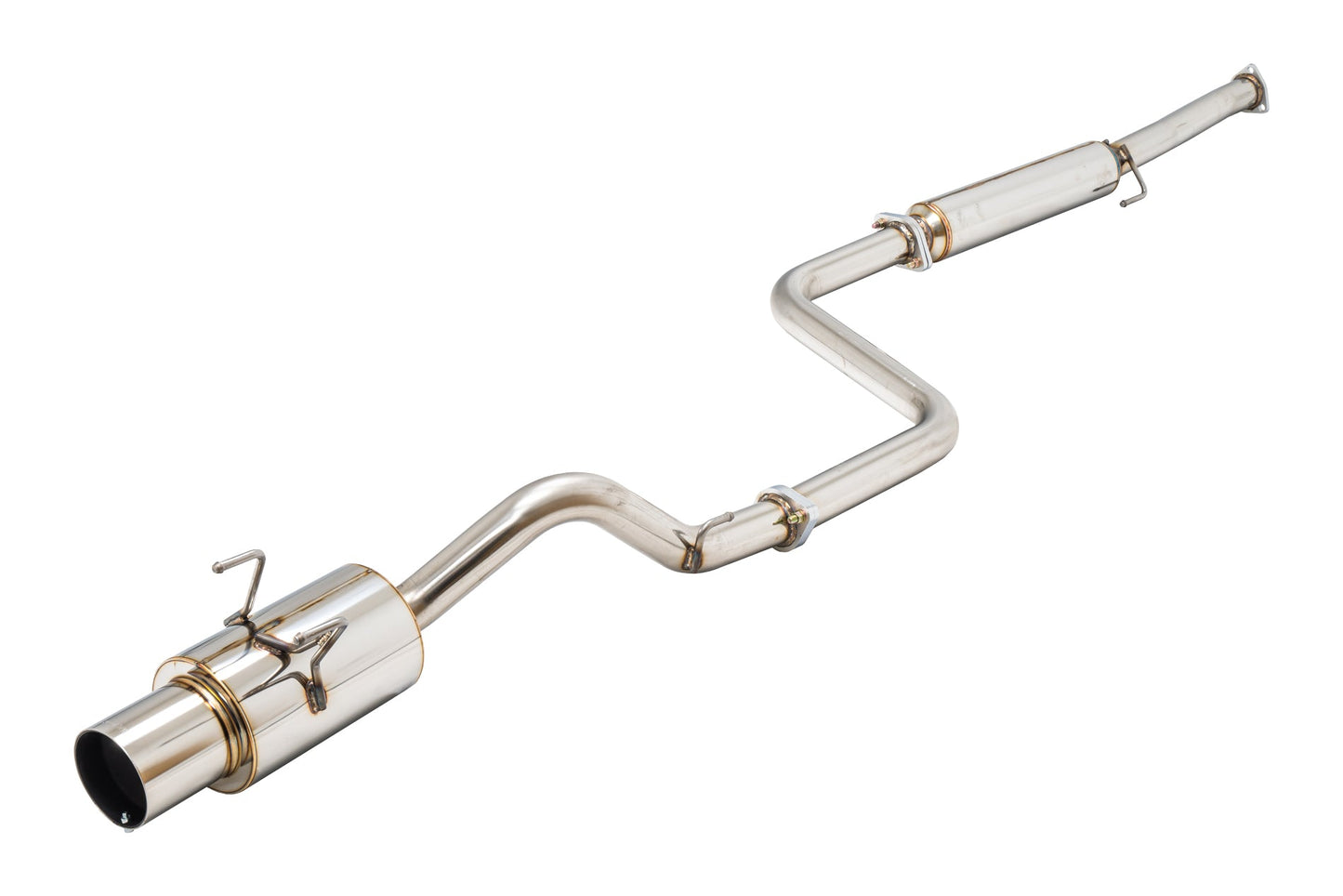 APEXi A'PEXi - N1 Catback Exhaust - 1992-1995 Honda Civic DX, Si Hatchback