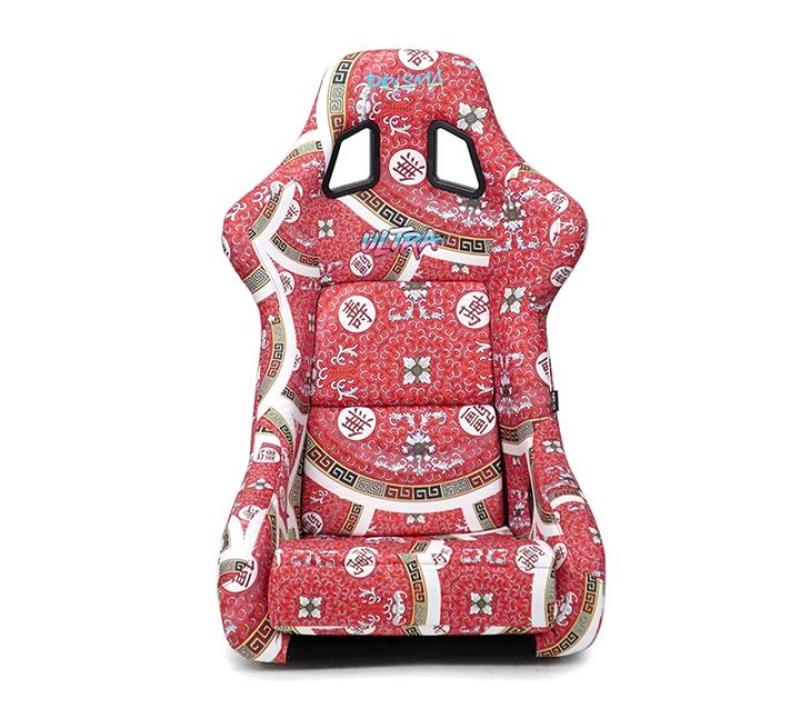 NRG FRP Bucket Seat PRISMA Oriental Longivity Plate Edition W/ Gold Pearlized Back - Large FRP-302-DYNASTY FRP-302-DYNASTY User 1