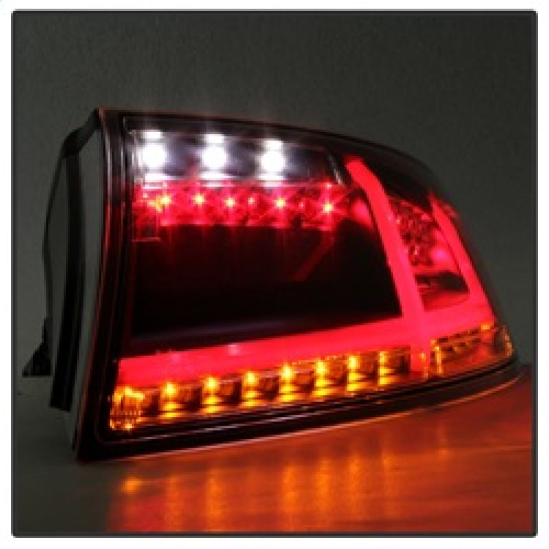 Spyder Audi TT 07-12 LED Tail Lights Black ALT-YD-ATT07-LED-BK 5081674 5081674 Photo - Unmounted