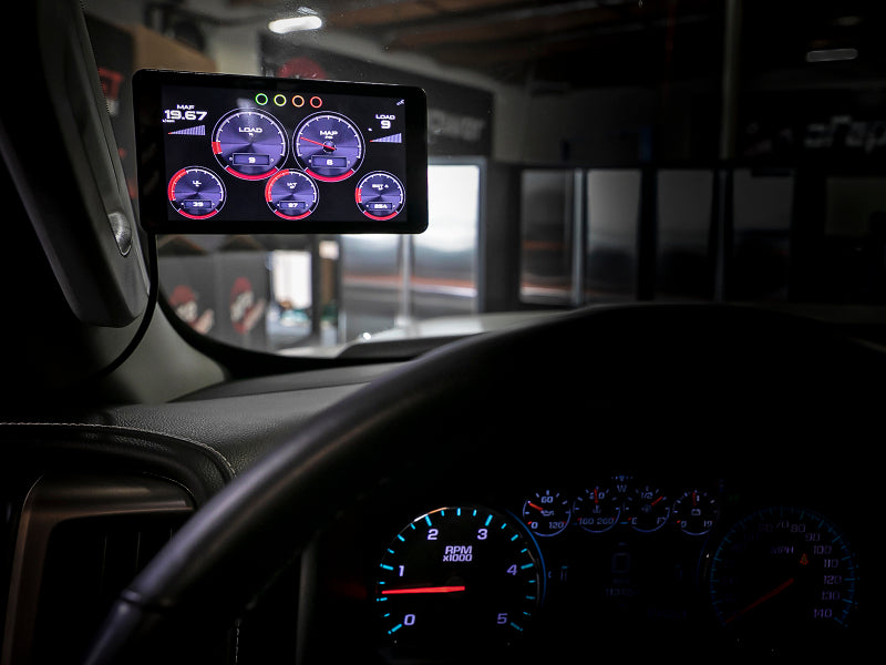 aFe AGD Advanced Gauge Display Monitor 5.5" Screen 77-91001 Photo - Mounted