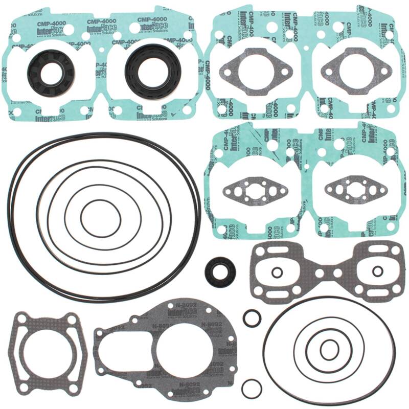 Vertex Pistons Vertex Gaskets 96-97 Sea-Doo 800 GSX Complete Gasket Kit w/ Oil Seals 611205 611205 Photo - Primary