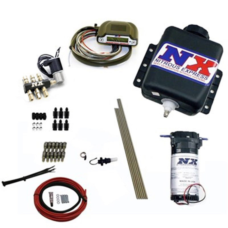 Nitrous Express Direct Port Water Injection 6 Cyl Stage 3 w/Hardlines 15131H 15131H Photo - Primary