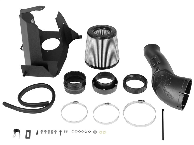 aFe Magnum FORCE Stage-2 Pro DRY S Cold Air Intake System: Ford Diesel Tru 51-11872-1 Photo - Unmounted