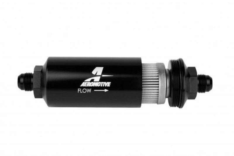 Aeromotive 100 Micron Stainless Filter Male AN-08 12379 Photo - Close Up