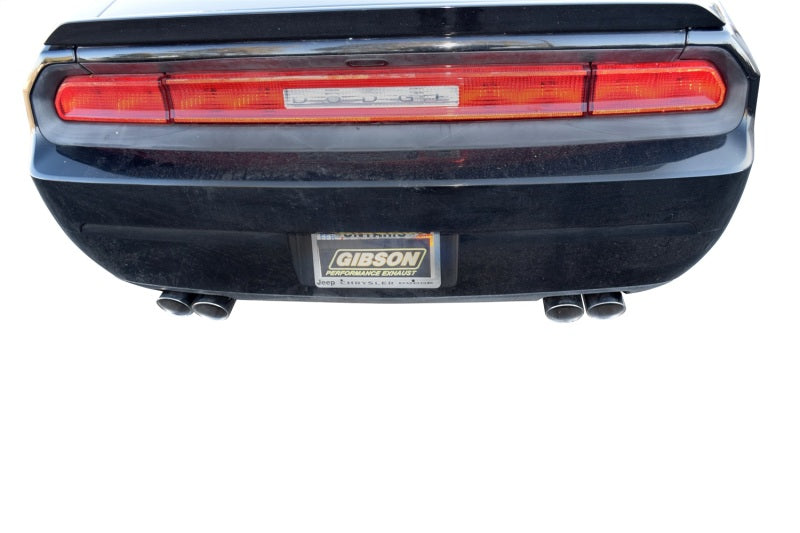 Gibson 09-15 Dodge Challenger R/T 5.7L 2.5in Cat-Back Dual Exhaust - Stainless 617012 617012 Photo - Mounted
