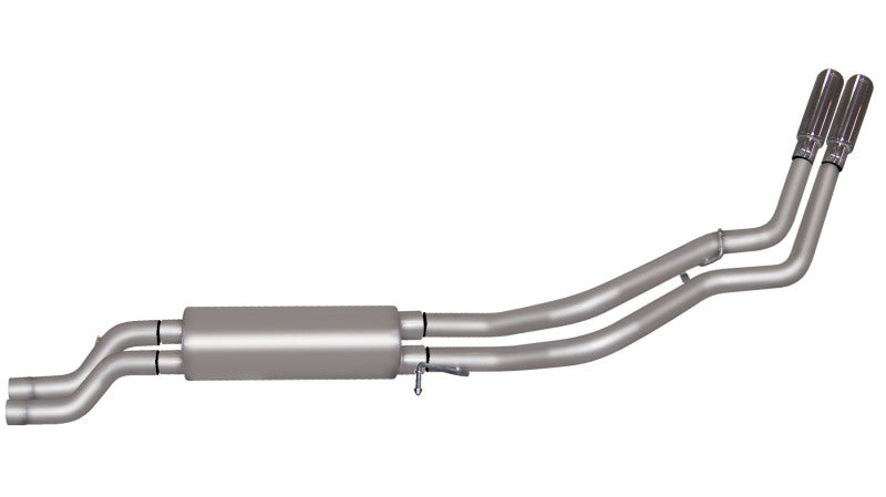 Gibson 01-05 Chevrolet Silverado 2500 HD Base 6.0L 2.5in Cat-Back Dual Sport Exhaust - Stainless 65202 65202 Photo - Primary