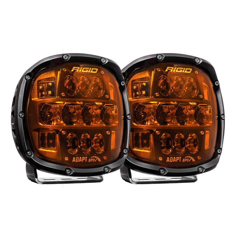 Rigid Industries Adapt XP w/ Amber PRO Lens (Pair) 300515 300515 Photo - Unmounted