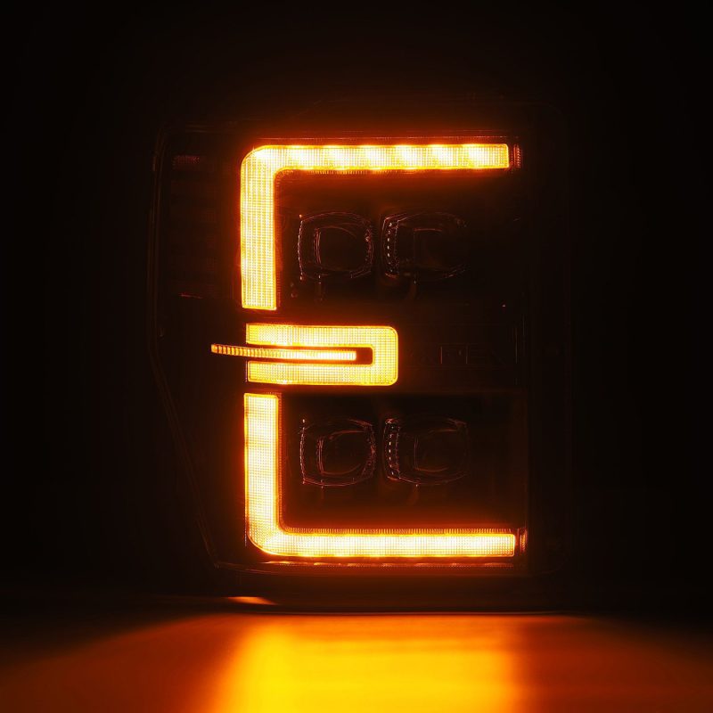 AlphaRex 08-10 Ford F250-550 NOVA-Series LED Projector Headlights Black w/Activ Light/Seq Signal 880310 880310 User 4