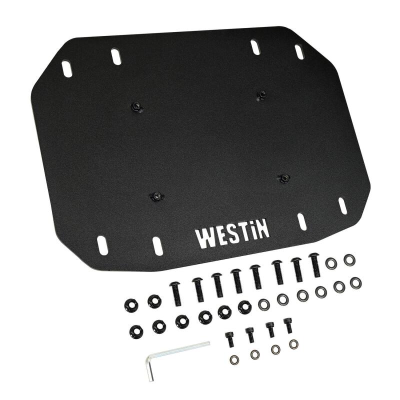 Westin 18-25 Wrangler JL Spare Tire Delete Plate - Tex. Blk 59-761205 59-761205 Photo - Unmounted