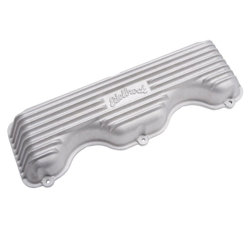 Edelbrock Valve Cover, Classic Series, Chevrolet, W 348/409 CID V8, Satin 41409 Photo - Unmounted
