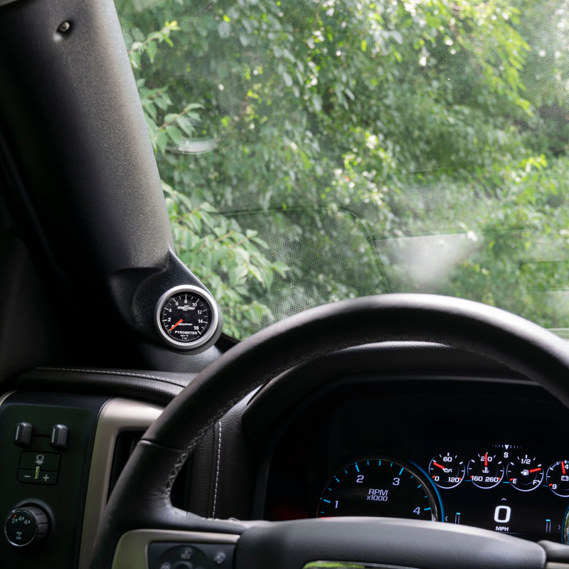 Autometer Gauge Mount, A-Pillar, Full, Single, 2 1/16", Silverado/Sierra 14+ 17119 User 2