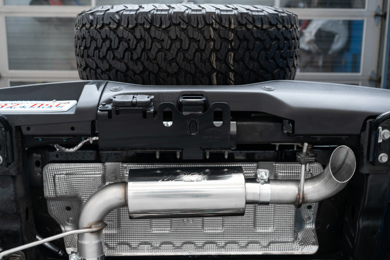 MBRP 21-Up Ford Bronco 2.3L/2.7L EcoBoost 2/4DR T304 Stainless Steel High Clearance Cat-back Exhaust S5237304 S5237304 Photo - Mounted