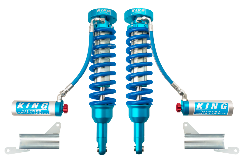 King Shocks 2010+ Toyota 4Runner w/KDSS Front 2.5 Dia Remote Res Coilover w/Adjuster (Pair) 25001-243A 25001-243A Photo - Primary
