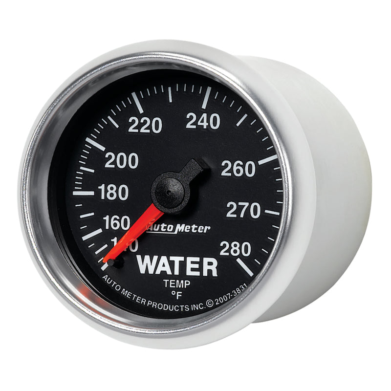 AutoMeter Gauge Water Temp 2-1/16in. 140-280 Deg. F Mechanical Gs 3831 3831 User 2