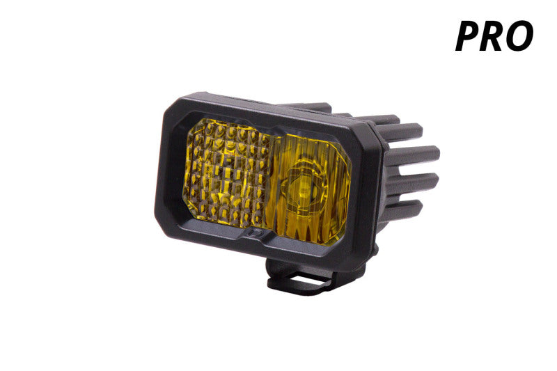 Diode Dynamics Stage Series 2 In LED Pod Pro - Yellow Flood Standard ABL Each DD6417S DD6417S User 1