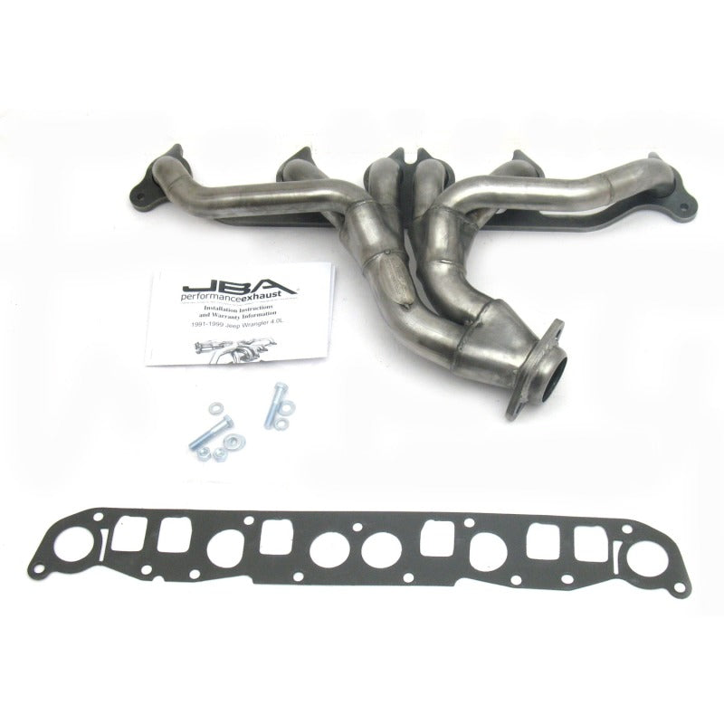 JBA Headers And Perf Headers - 91-99 Jeep Wrangler 4.0L JBA1526S 1526S Photo - Primary