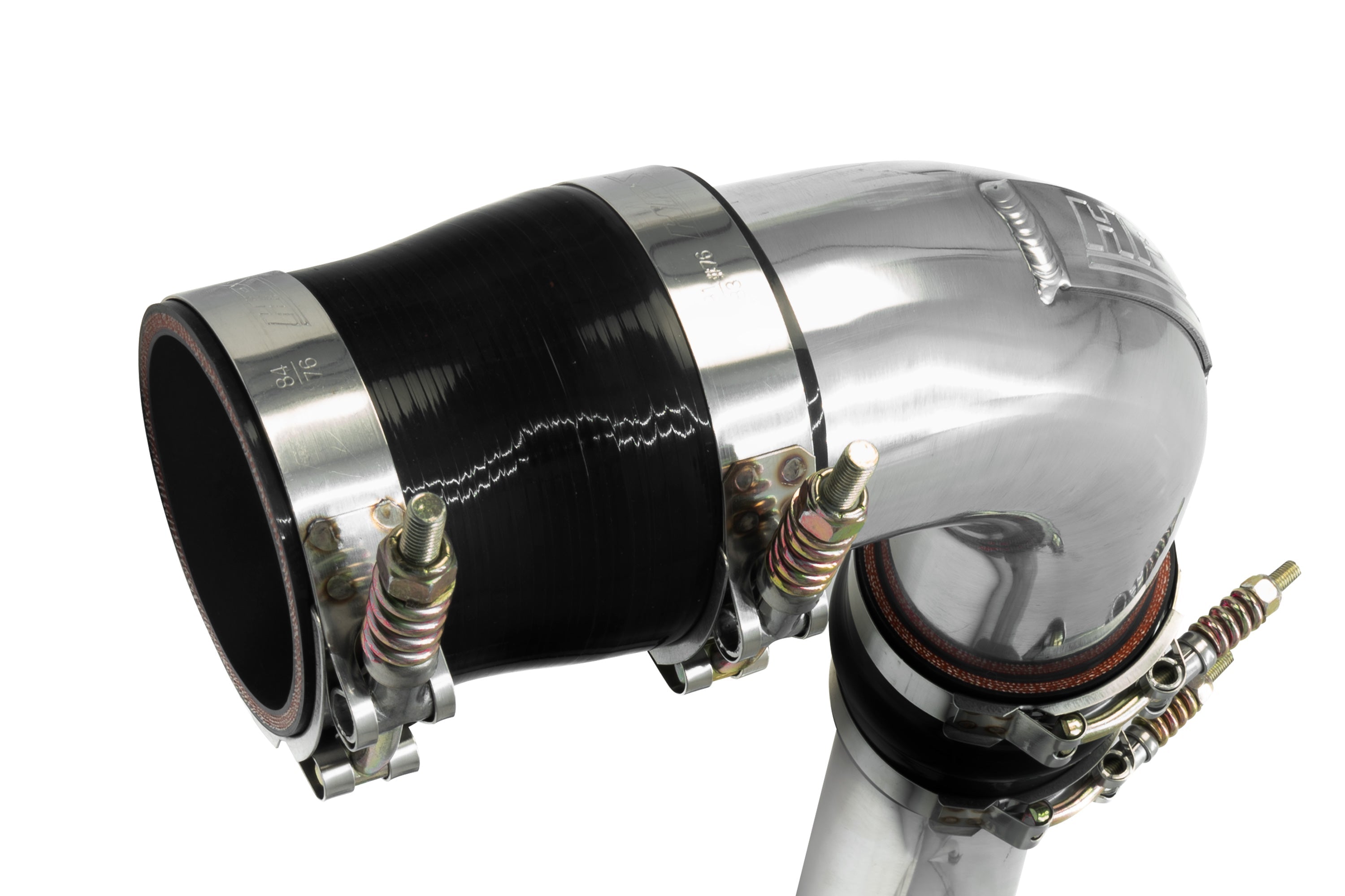 HPS Intercooler Charge Pipe Hot Side, 2017-2019 GMC Sierra 3500 HD Duramax 6.6L V8 Diesel Turbo L5P, 17-146