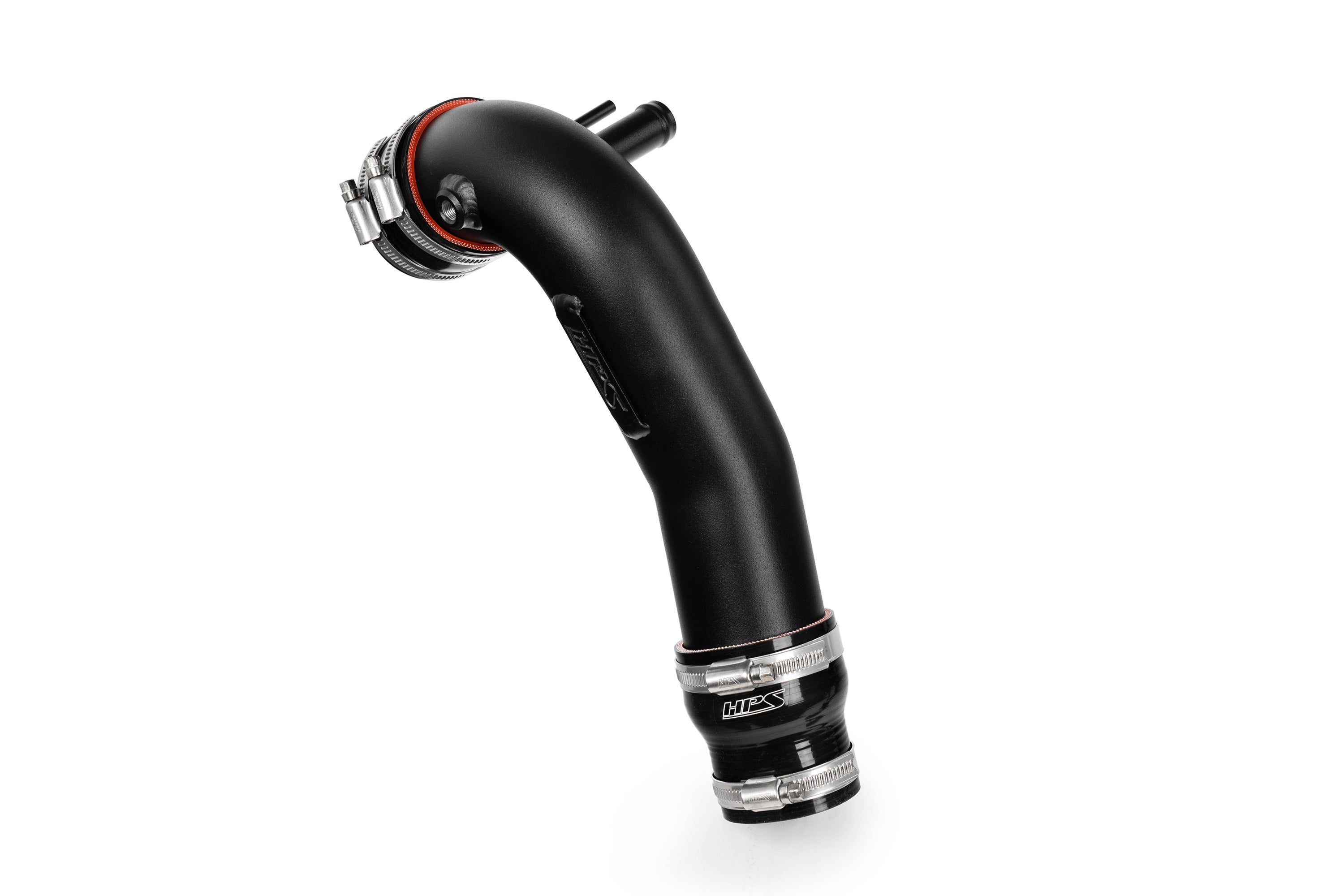 HPS Intercooler Cold Side Charge Pipe Turbo Elbow Mazda 04-05 Mazdaspeed Miata 1.8L Turbo, Black, 17-151WB