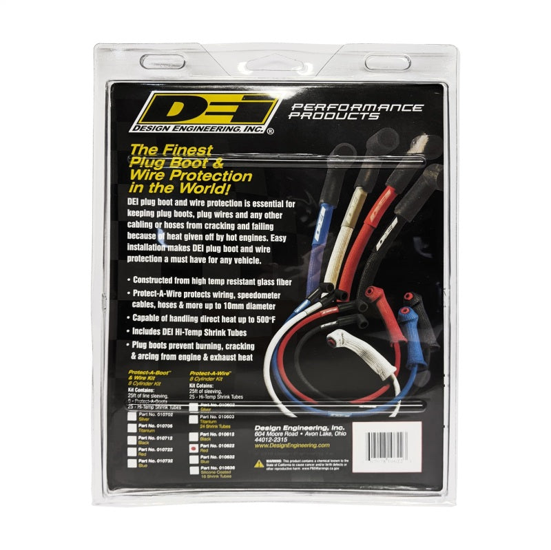 DEI Protect-A-Wire 8 Cylinder - Red 10622 10622 Photo - Unmounted