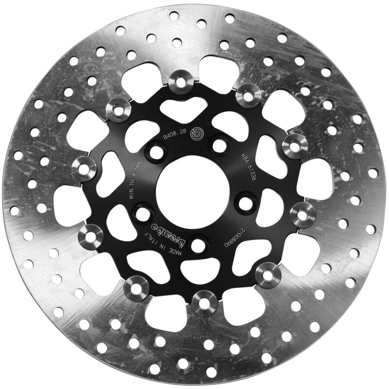Brembo OE 00-06 HD FLHTCUI Electra Glide Ultra Clas. 1450CC 292x5mm Brake Disc - Rear Floating 78B40828 78B40828 User 1
