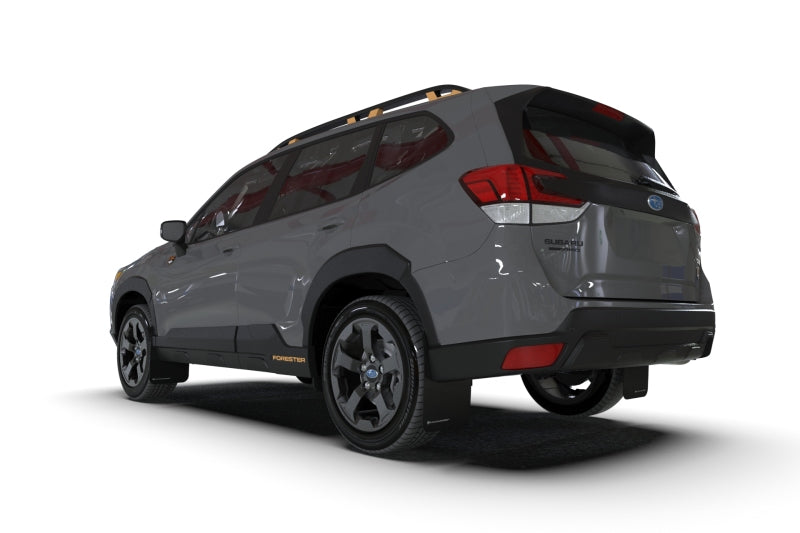 Rally Armor 2022 Subaru Forester (Incl. Wilderness) Black UR Mud Flap w/ Blue Logo MF82-UR-BLK/BL MF82-UR-BLK/BL User 1