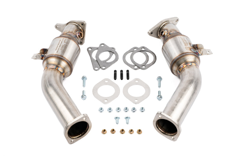 AMS Performance VR30DDTT Street Lower Downpipes w/GESI Catalytic Converter AMS.53.05.0001-2 AMS.53.05.0001-2 User 1