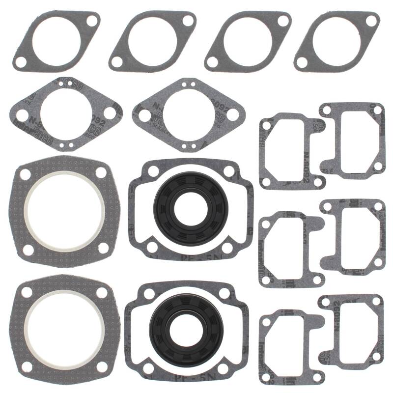 Vertex Pistons Vertex Gaskets 79-80 John Deere Trailfire (Kawasaki) FC/2 Complete Gasket Kit w/ Oil Seals 711047 711047 Photo - Primary