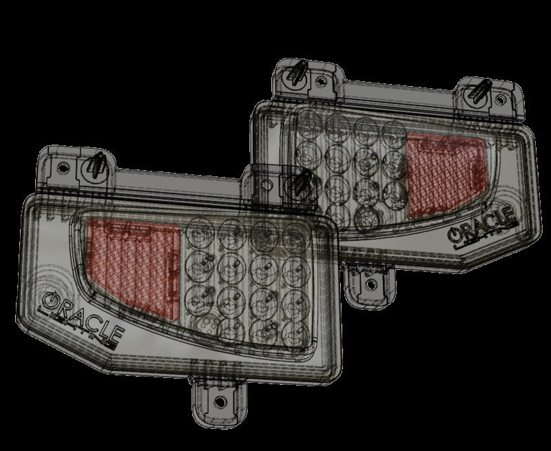 ORACLE Lighting Oracle Rear Bumper LED Reverse Lights for Jeep Gladiator JT w/ Plug & Play Harness - 6000K 5881-504 5881-504 Photo - out of package