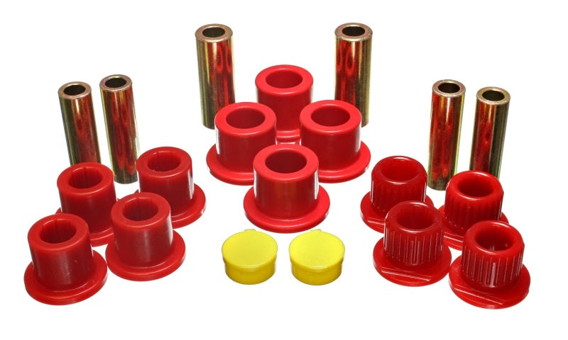 Energy Suspension Leaf Spring Bushing Set Red Ford Excursion All 2000-2004 4.2149R Photo - Primary