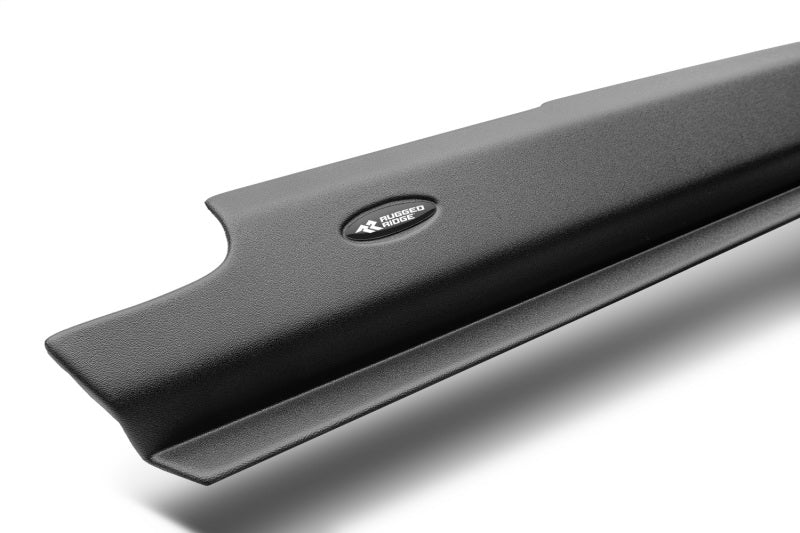 Rugged Ridge 18-22 Jeep Wrangler (JL) Rocker Pnl/Sill Plate Cvr 2dr. Rocker Guard 2pc. - Tex. Blk 11651.73 11651.73 Photo - Unmounted