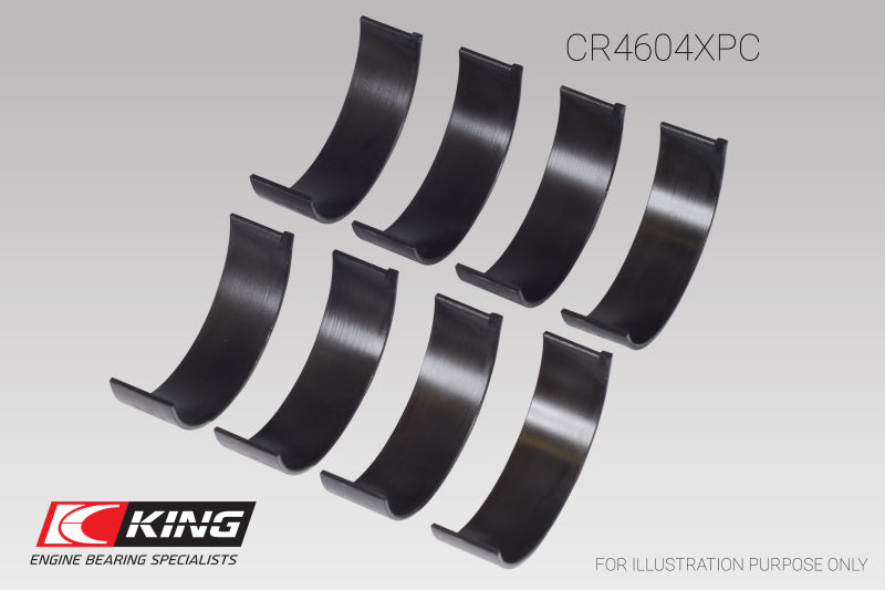 King Engine Bearings King Ford 2.3L Duratec Mazda L3-VDT MZR Turbo (Size 0.26) Connecting Rod Bearing Set CR4604XPC.026 CR4604XPC.026 User 1