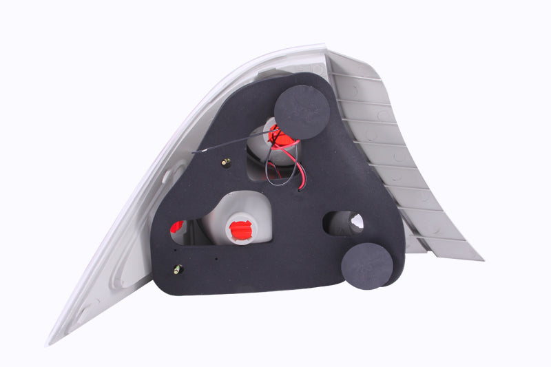 Anzo 2001-2003 Honda Civic Taillights Chrome w/ Halo 221045 Photo - Unmounted